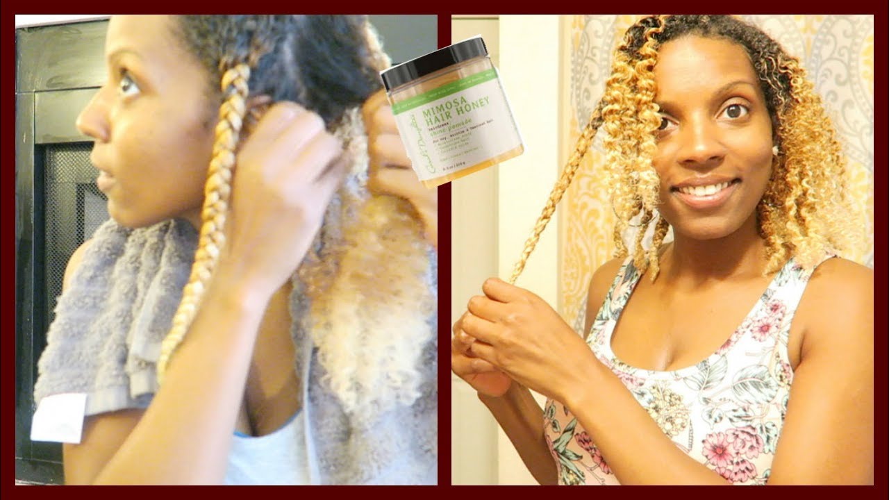 1 PRODUCT BRAID OUT | CAROL'S DAUGHTER MIMOSA HAIR HONEY