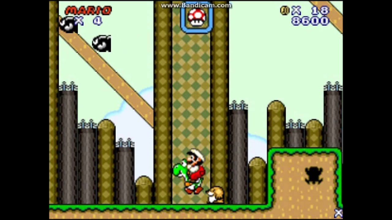 Super Mario Flash 2 Custom Level - Super Burke Bros. 1-1 - Made by Mario Burke