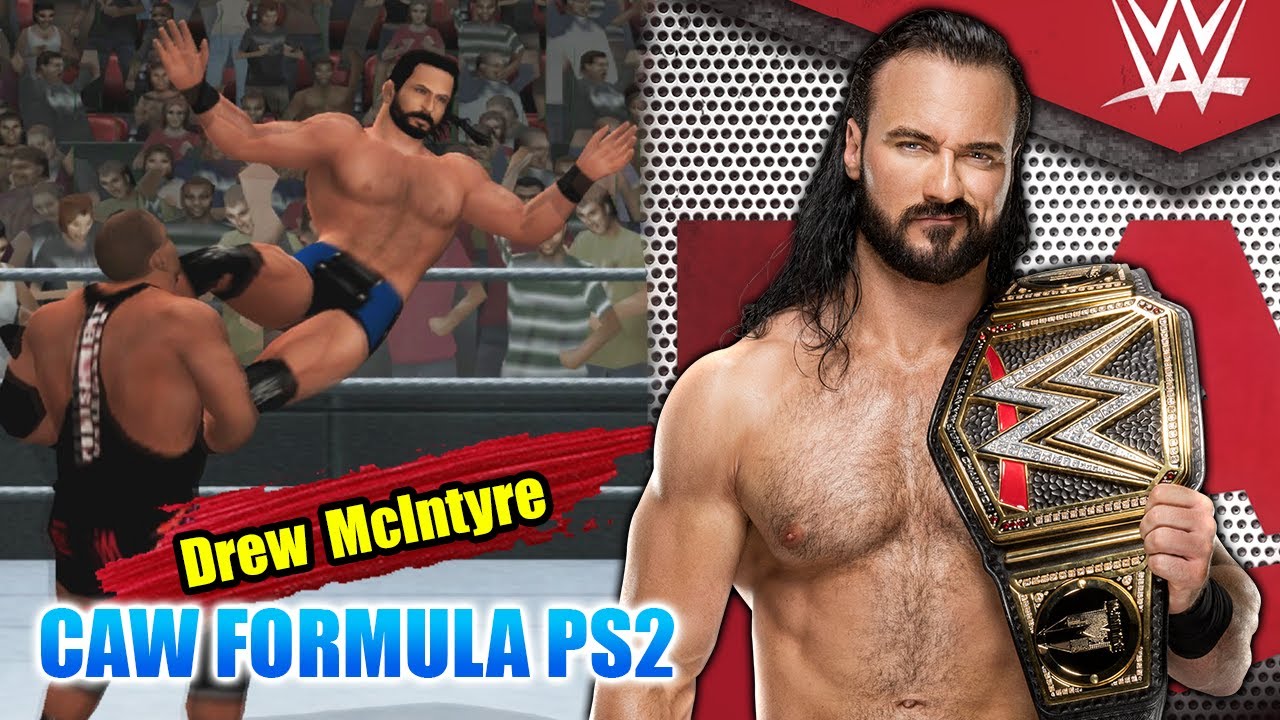 Drew McIntyre 2021 | SvR 2011 PS2 how to create a wrestler, finisher, moveset, entrance PSP