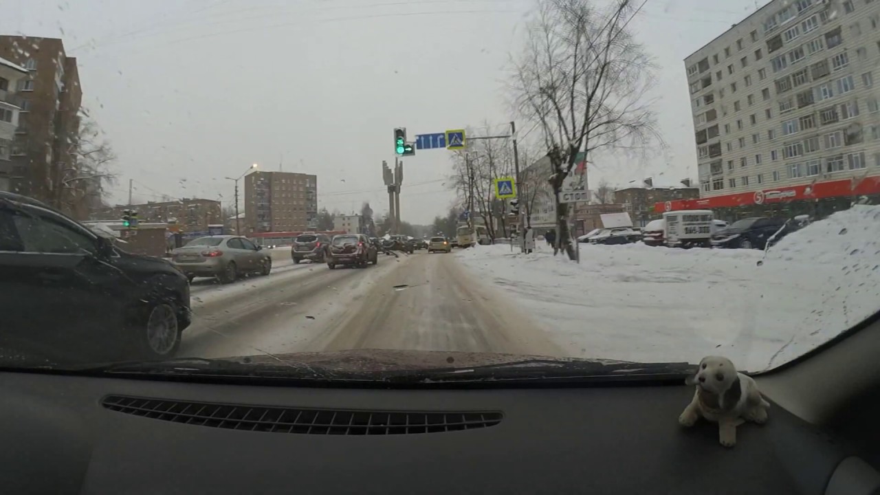 Вождение авто по Сыктывкару.