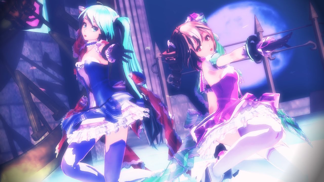 【MMD】ロミオとシンデレラ Tda式 テト＆ミク ( Tda Teto Miku)