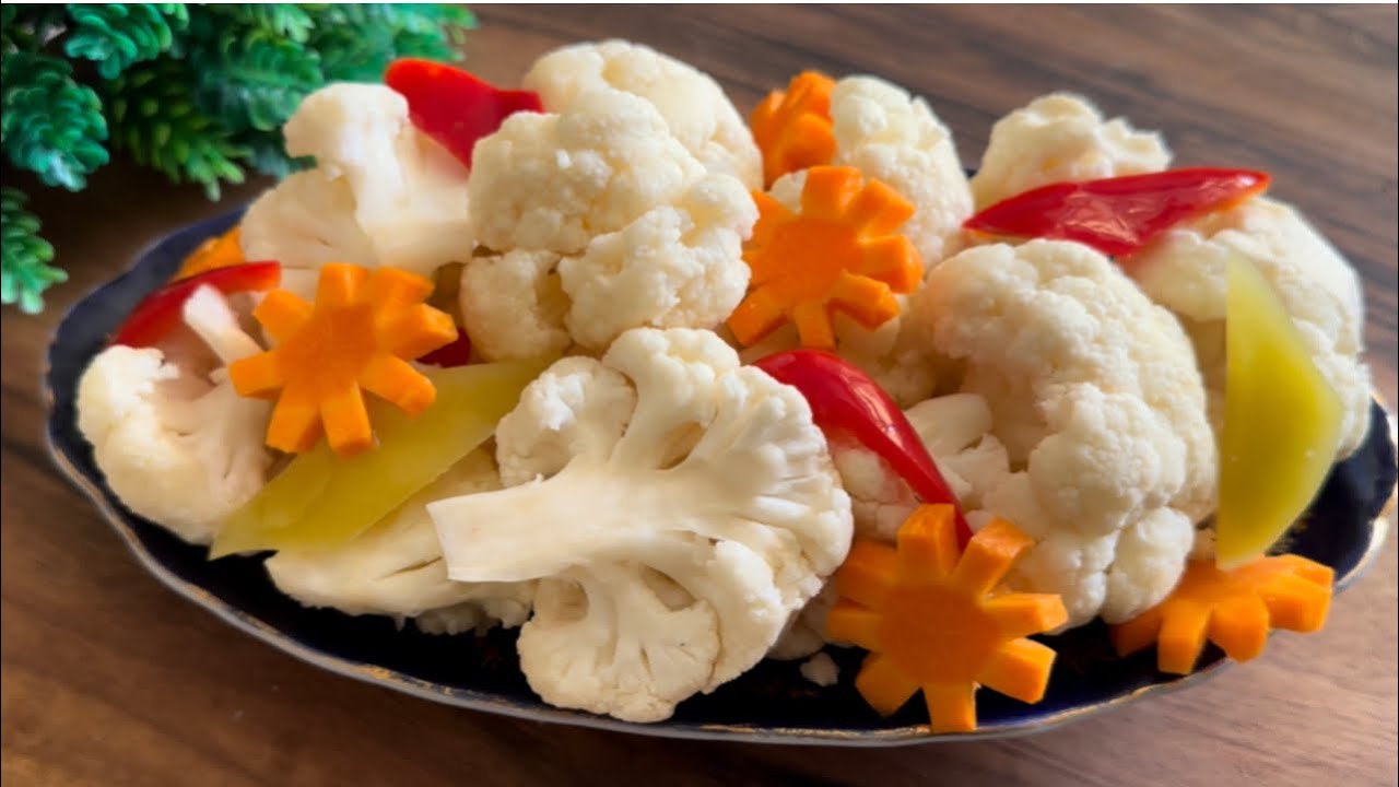 ♥️ƏN LƏZZƏTLİ BU ÜSULDUR MÜTLƏQ YOXLAYIN👍GÜL KƏLƏM TURŞUSU👍