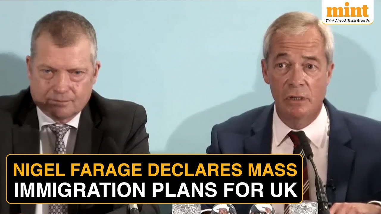 'Will Boot Out 600,000 Migrants': Nigel Farage Announces Mass Deportation If Elected PM In Election