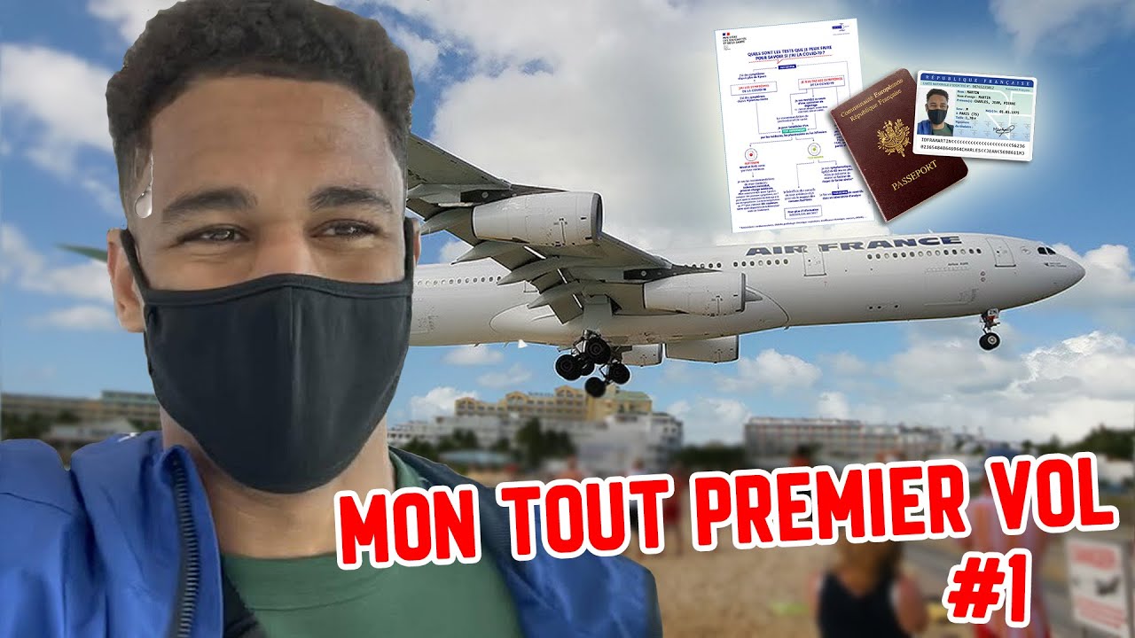 MON TOUT PREMIER VLOG/VOL ✈️