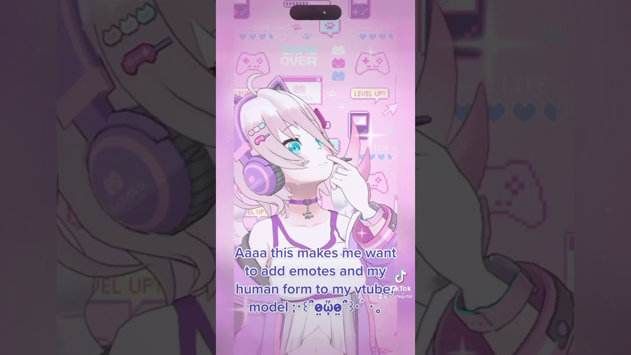 When reality had hand tracking #realityapp #vtuber #anime