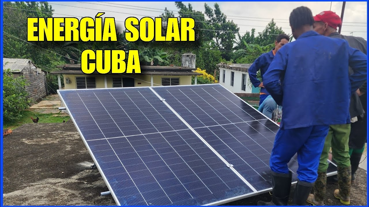 😲 COMO ES UN D&Iacute;A DE INSTALACI&Oacute;N SOLAR EN CUBA 🇨🇺
