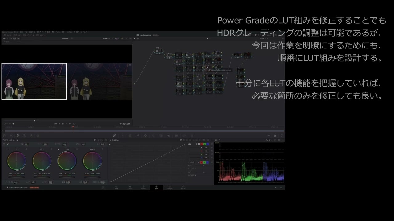 HDR grading LUT ver.8 release(JP sub only)