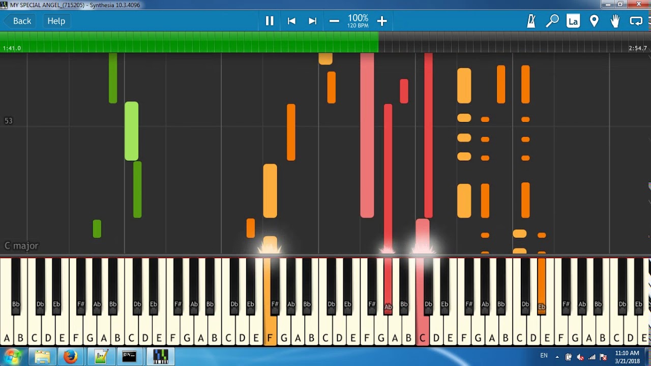 MY SPECIAL ANGEL_(715205)[Synthesia piano tutorial]