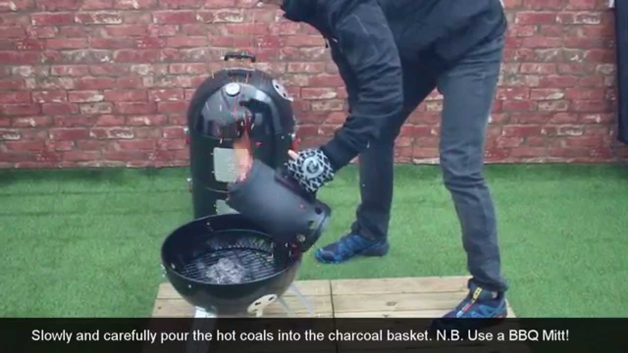 Using a Charcoal Starter.