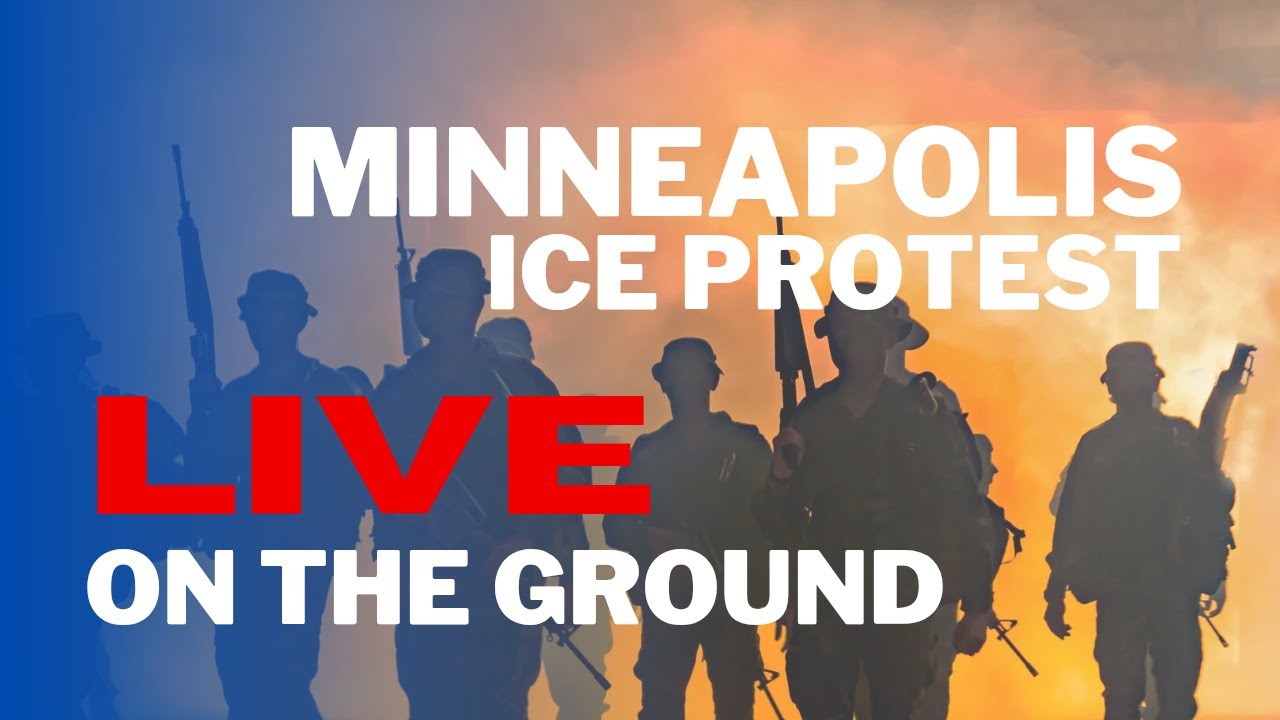 🚨BREAKING LIVE: Minneapolis, Minnesota ICE Protest At Whipple 