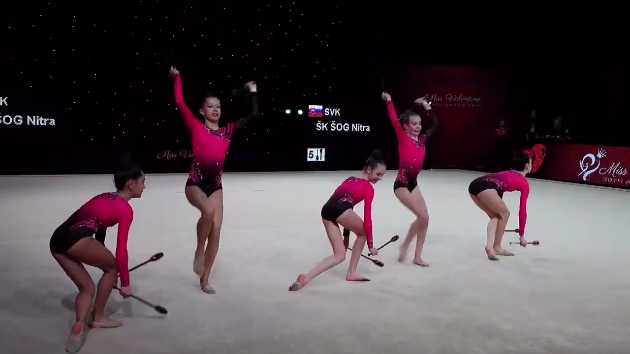 2024 MISS VALENTINE TARTU GRAND PRIX RGG Junior Groups SK SOG Nitra #rg #competition
