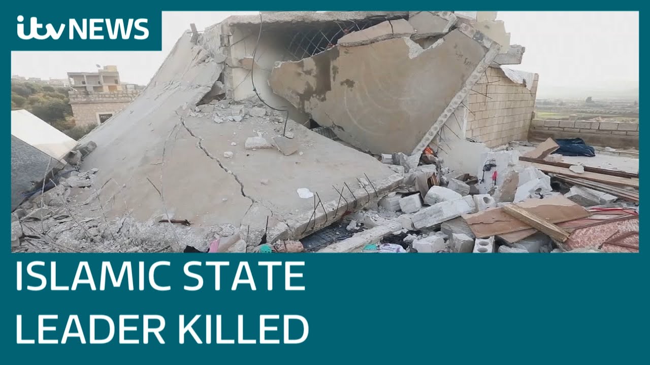 Islamic State leader killed in US military operation in Syria | ITV News