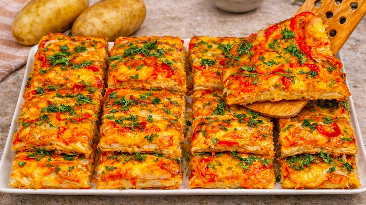 Better than pizza! I Cook Potato This Way | Very Tasty Potato Recipe You Have Not Cooked Yet