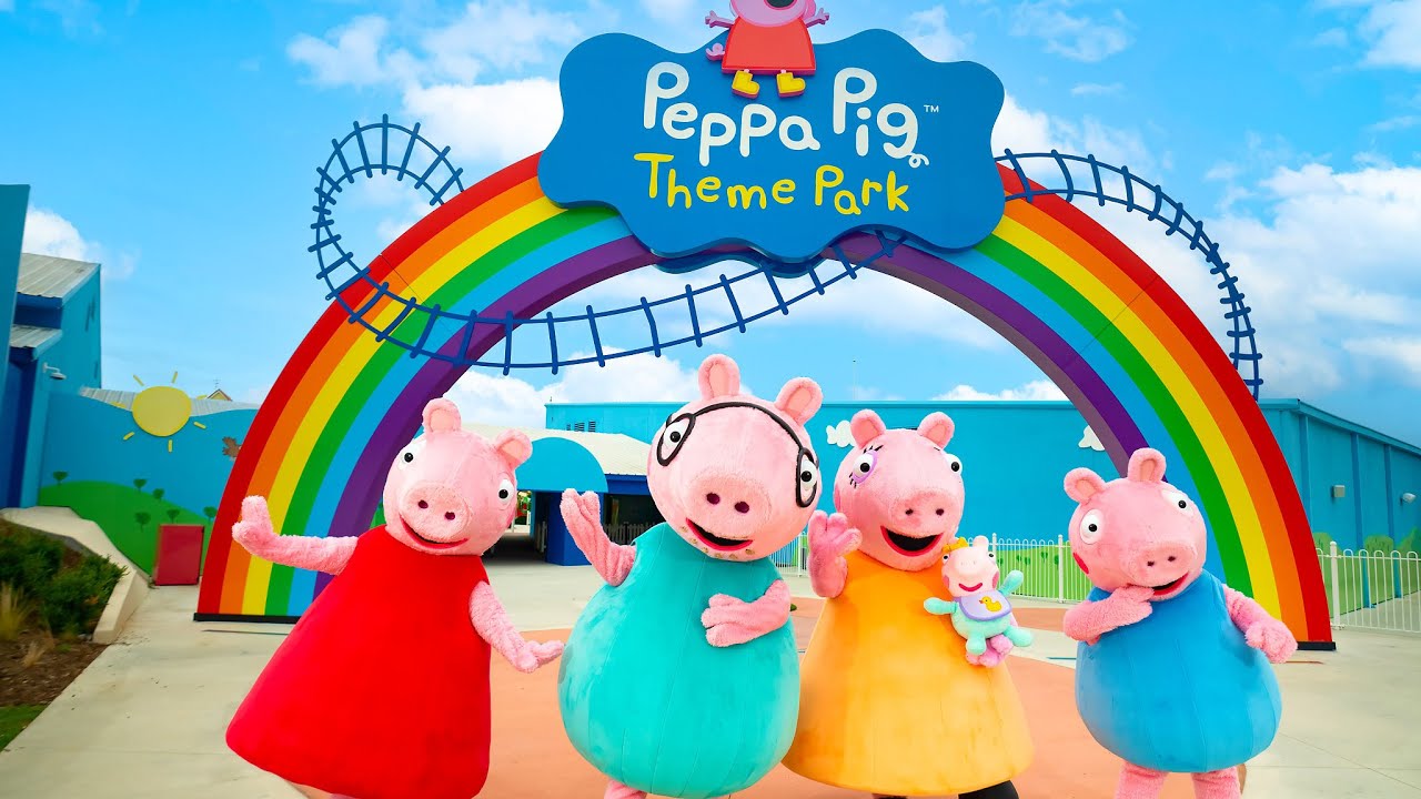 Baby Evie At PEPPA PIG Theme Park