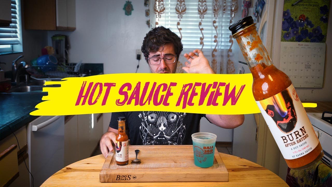 Karma Sauces BURN AFTER EATING Hot Sauce Review!!