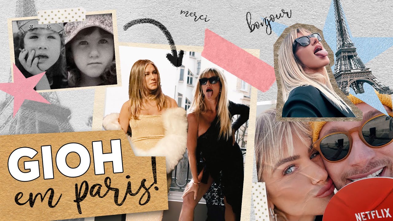 VLOG EM PARIS! FOTO COM JENNIFER ANISTON, ESTRÉIA DA NETFLIX E MUITO MAIS!
