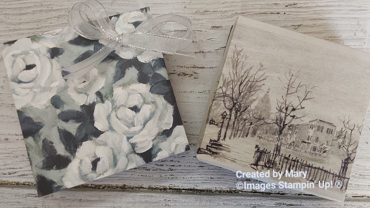 Gift Box featuring Beautiful Gallery designer series paper Stampin' UP!®️