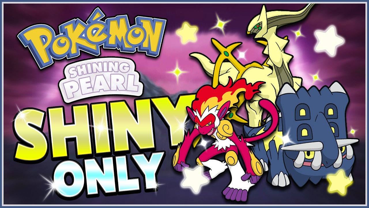 Pok&eacute;mon Shining Pearl, но я могу использовать только ШАЙНИ