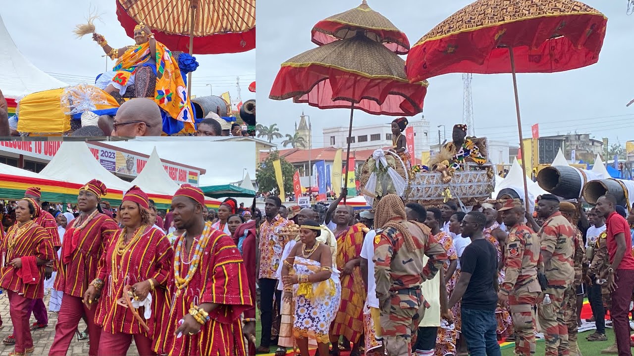 CAPE COAST OGUAA FETU AFAHYE FESTIVAL 2023 CELEBRATION - INCREDIBLE SCENES