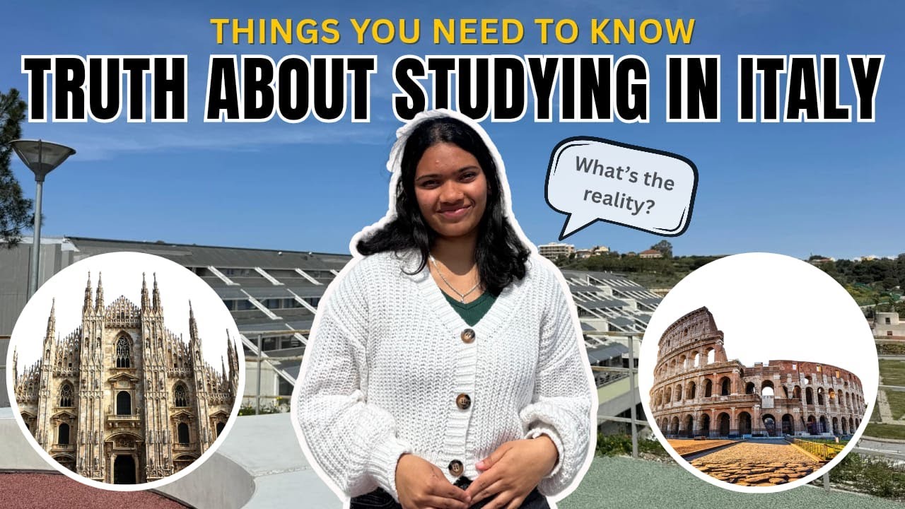 Truth about studying in Italy | The Reality #studyinitaly #truth