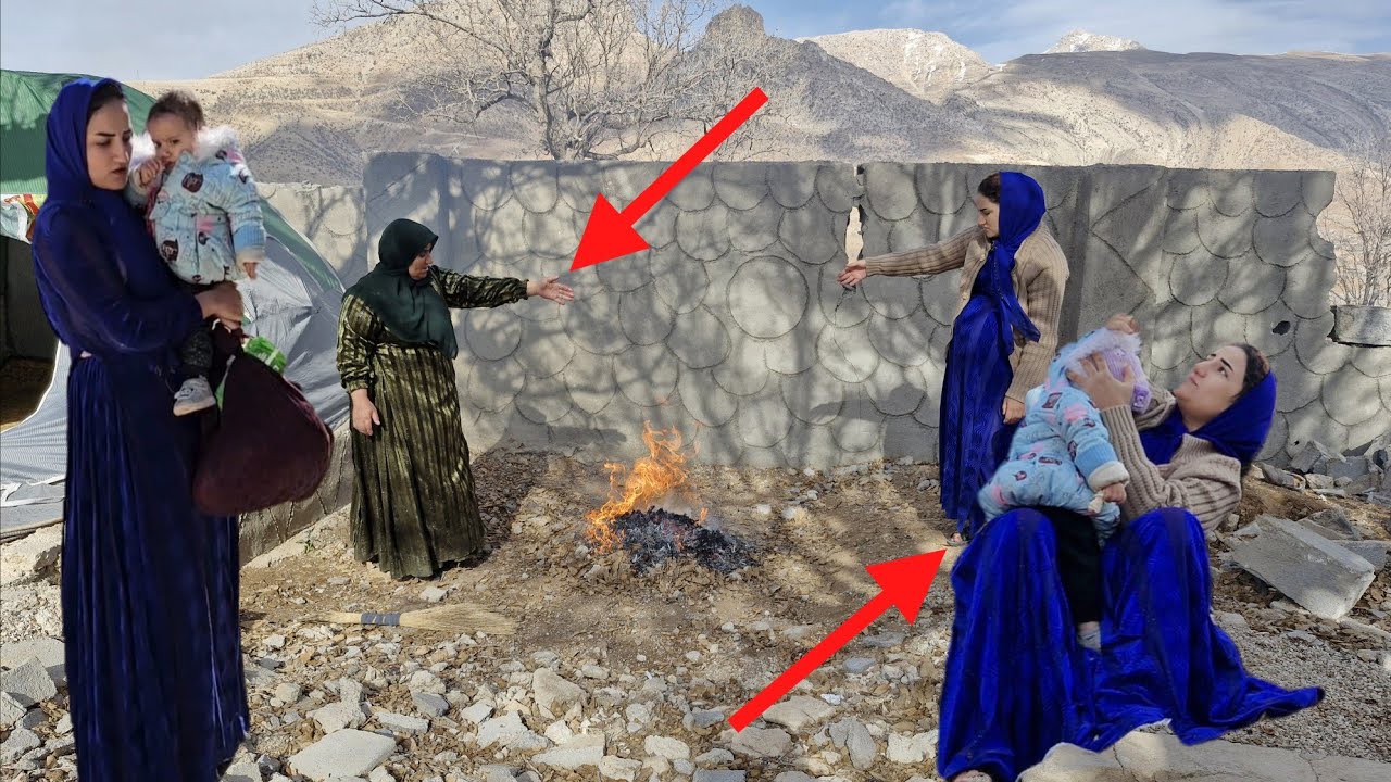 Hard Life in the Mountains: Asma, a Pregnant Woman Living in the Mountains