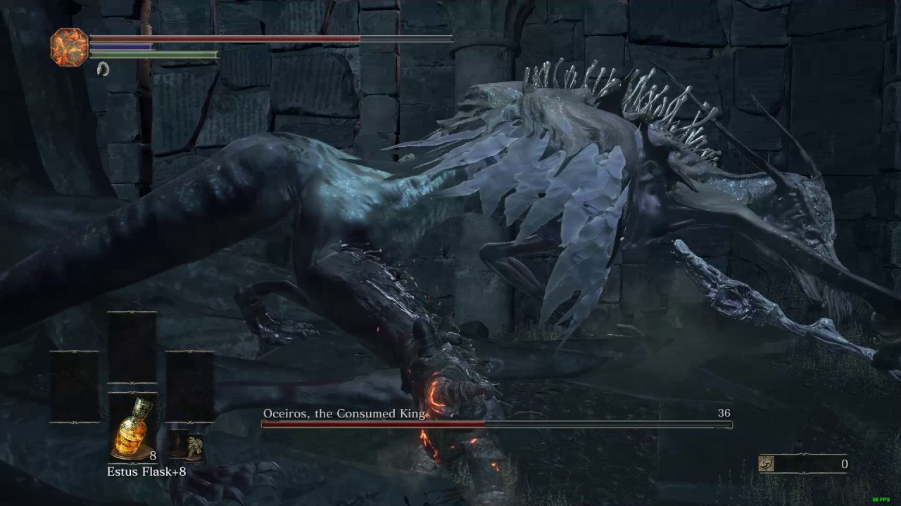 Oceiros Fist Only   Dark Souls 3