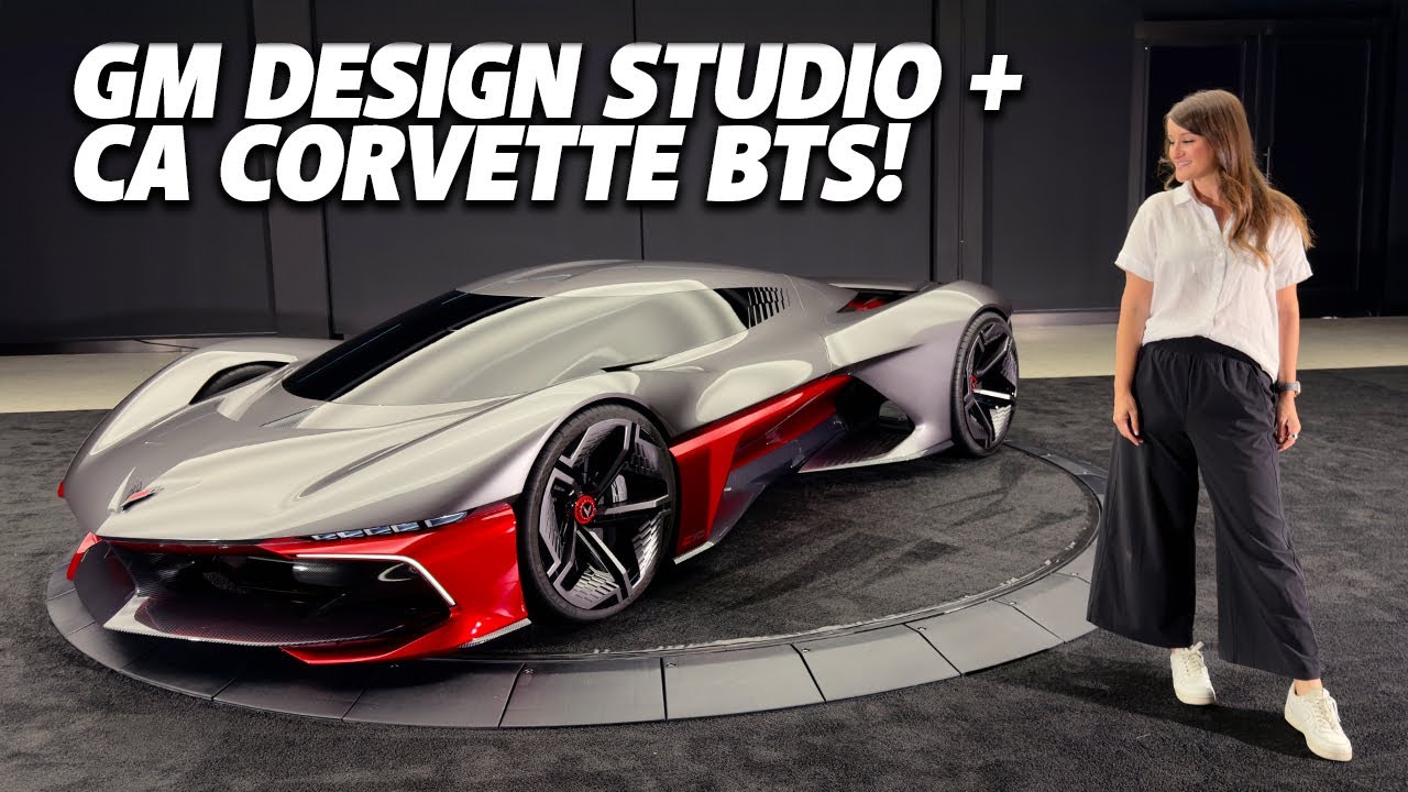 Exclusive GM Design Center Tour and California Corvette Concept Reveal!