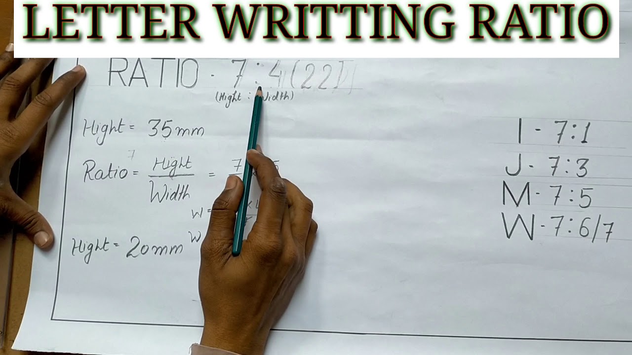 Single Stroke Vertical , Itelic/Inclined Capital Letters Ratio  Hight & Width ,By - Satyam Singh