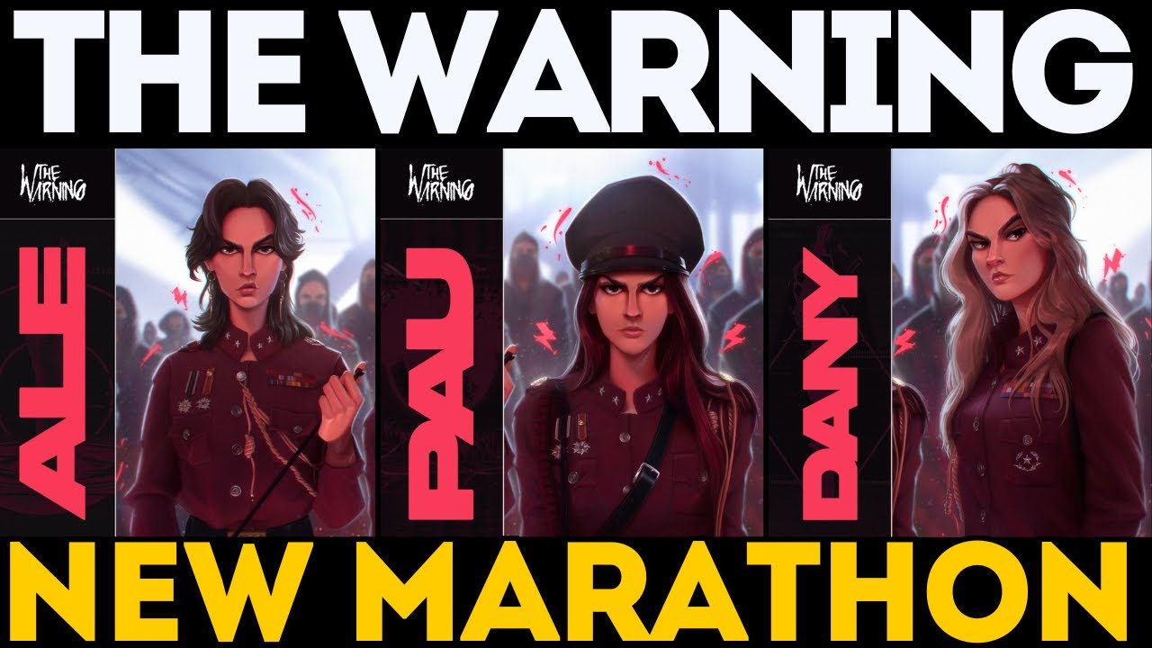 THE WARNING LIVE MARATHON | Enter Sandman/ Dust To Dust/ Dull Knives/ Survive | FIRST TIME REACTION