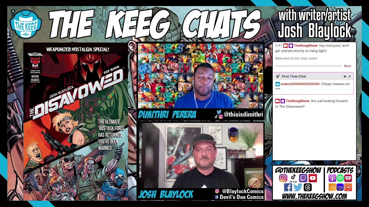 The Keeg Chats with Josh Blaylock!