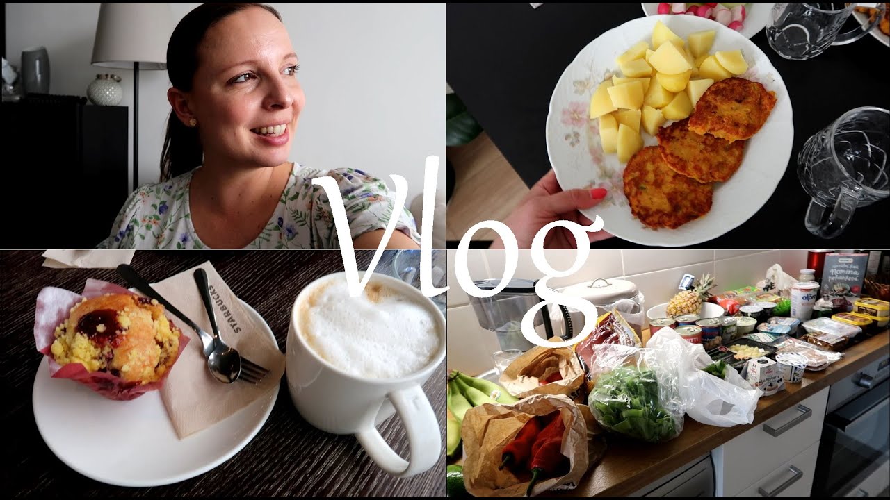 Těhotensk&yacute; vlog | jak to m&aacute;m s YouTube, co jsem jedla, n&aacute;kupy nejen na Rohl&iacute;ku, co pr&aacute;vě čtu | AndyS