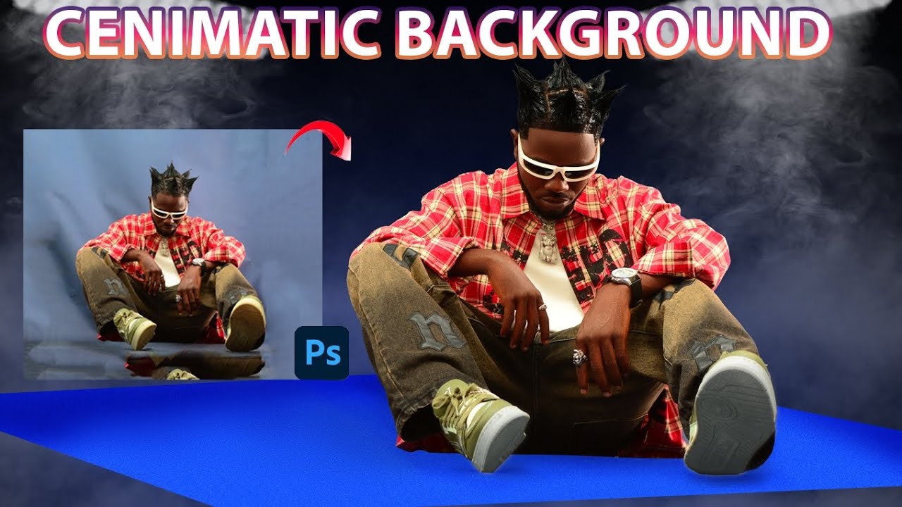 HOW TO CREATE CENIMATIC BACKGROUND // PHOTOSHOP // TUTORIAL // EDITING // NICELIGHT MEDIA