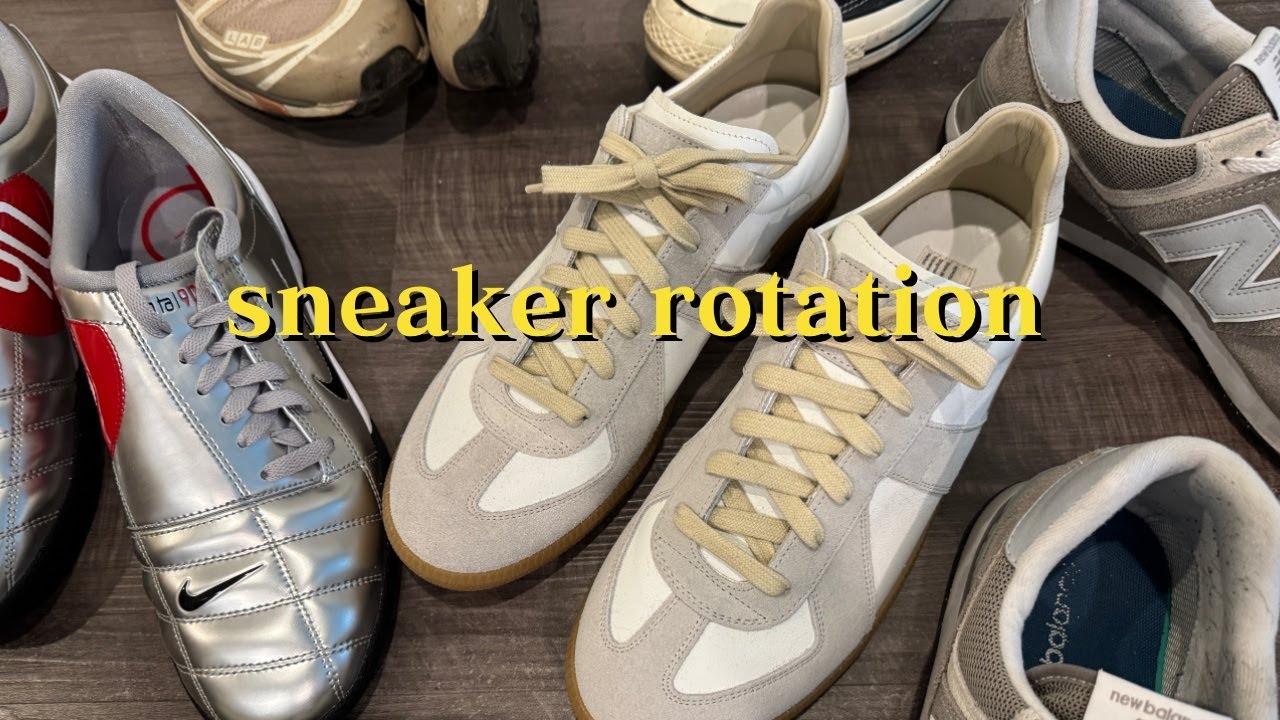 sneaker rotation for spring/summer 2025
