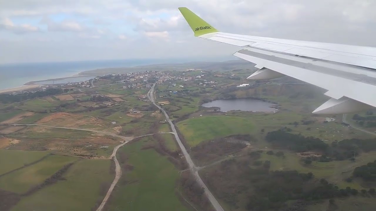 Landing at Istanbul Airport (IST)