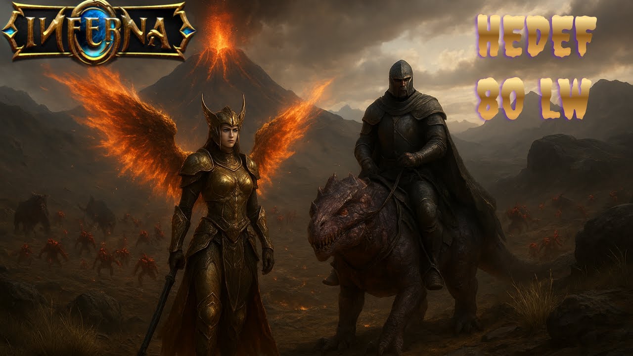 Metin2 Benzeri bir MMORPG Oldschool - INFERNA - Haldi - Ninja - 80'e doğru devam (Ateş Toprakları)