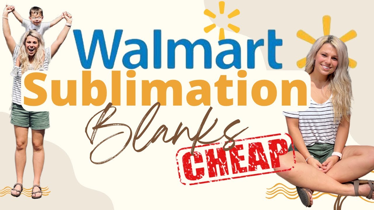 BEST Sublimation Blanks at Walmart