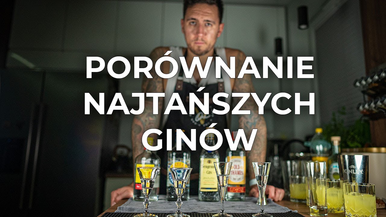 Testuję najtańsze giny z market&oacute;w - Alkoholove101