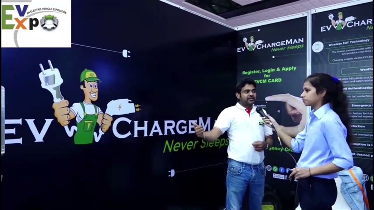 Mr. Ramesh,our Chairman, spoke about Ev Chargeman at the EV Expo| EV Charging Station - EV Chargeman