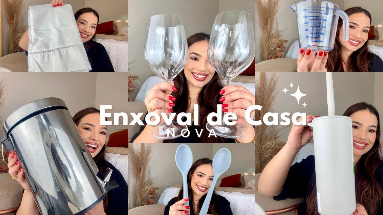 COMPRINHAS PARA CASA NOVA🏠💕 enxoval de casa nova 