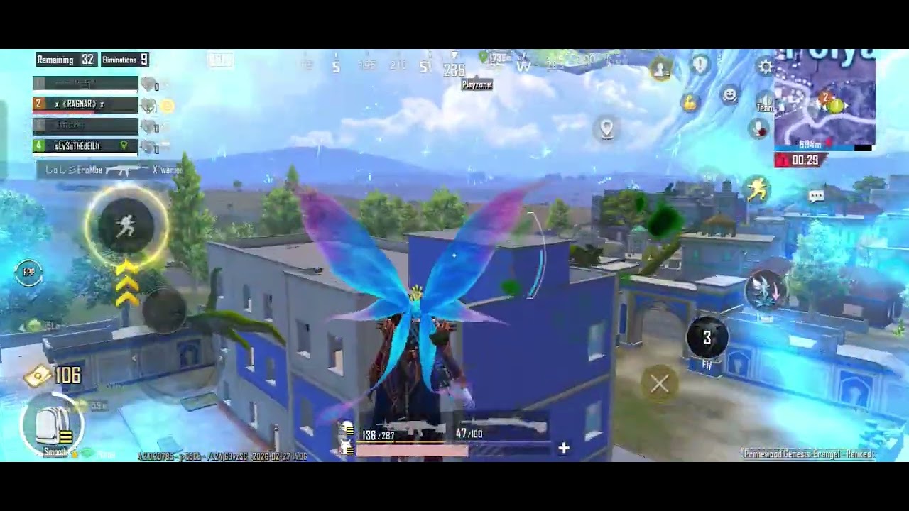 RUSH gameplay 1v4