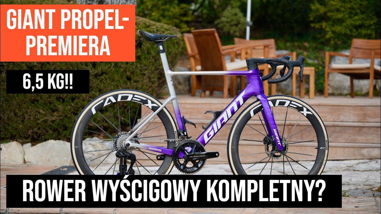 Giant Propel premiera - nowy standard dla wyścigowych rower&oacute;w Aero?