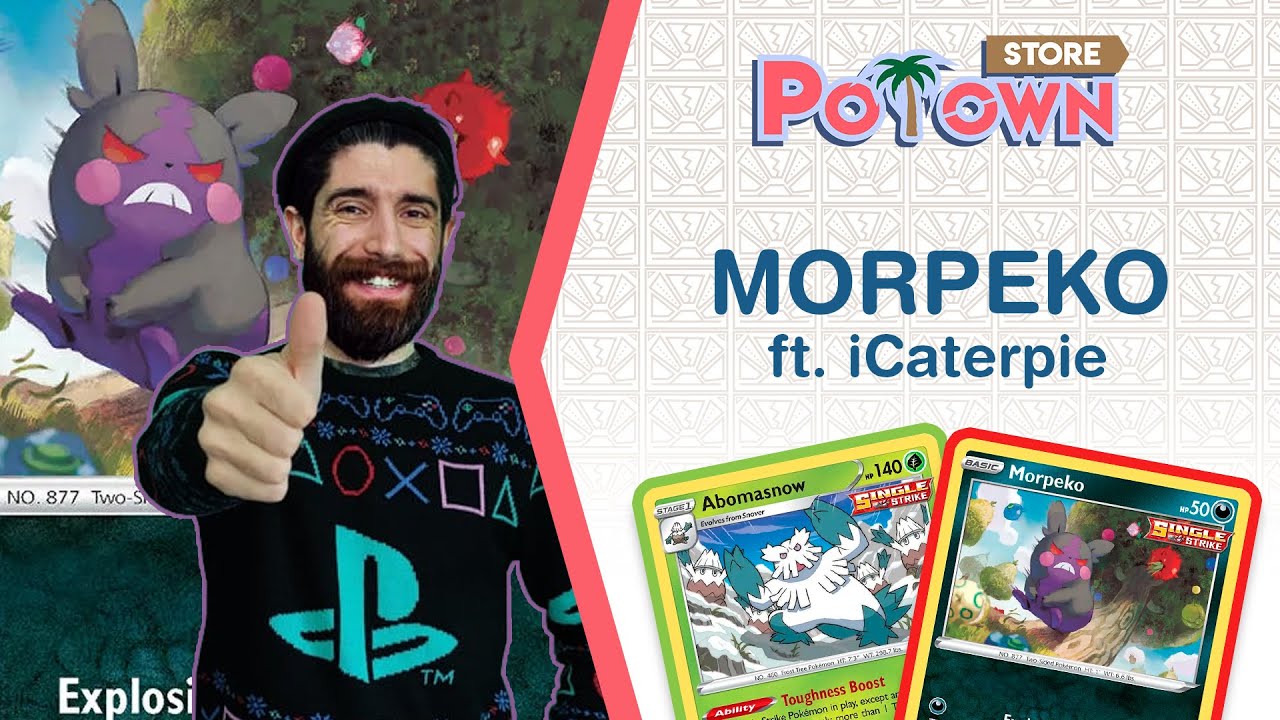 Morpeko did that to a Mew VMAX?! ft.iCaterpie | PoTown Store