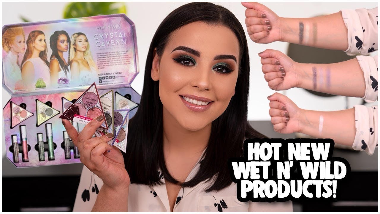 NEW WET N WILD CRYSTAL CAVERN COLLECTION 2019: DEMO, SWATCHES + REVIEW | MakeupByAmarie