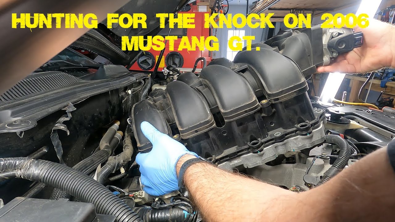2006 Mustang GT intake removal