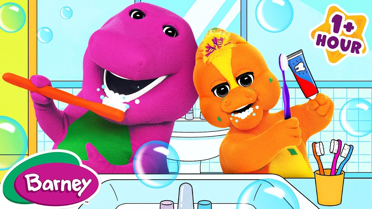 Brush Your Teeth | Good Habits and Routine | More Barney Nursery Rhymes and Kids Songs