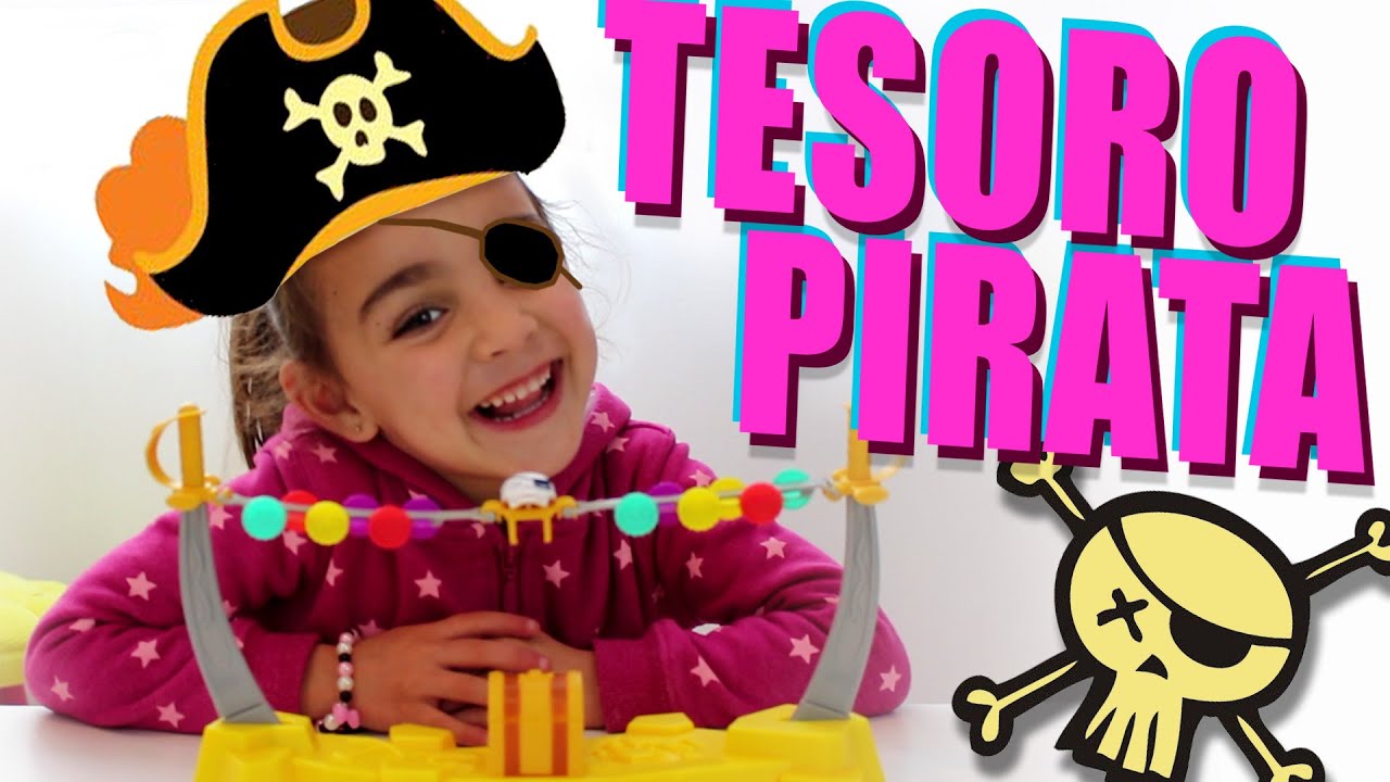 Tesoro Pirata! Juego de mesa con Andrea. Divertilandia!!