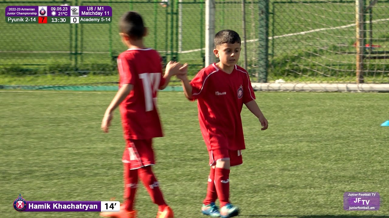 Pyunik 3-14 (12-1) Academy 5-14 (09.05.23) 2022-23 AJC U8/M1, Matchday 11