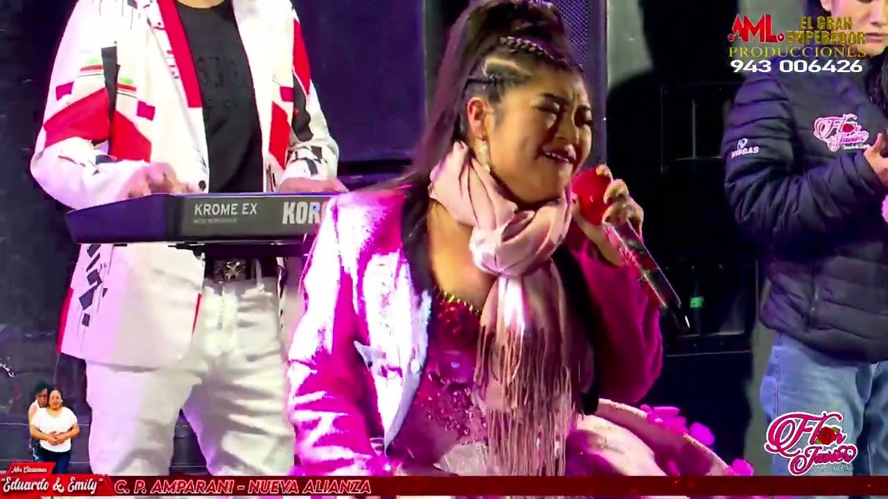 Flor Javier en vivo   𝗡𝘂𝗲𝘀𝘁𝗿𝗮 • 𝗕𝗼𝗱𝗮  - Eduardo y Emely - C.P. AMPARANI 2024