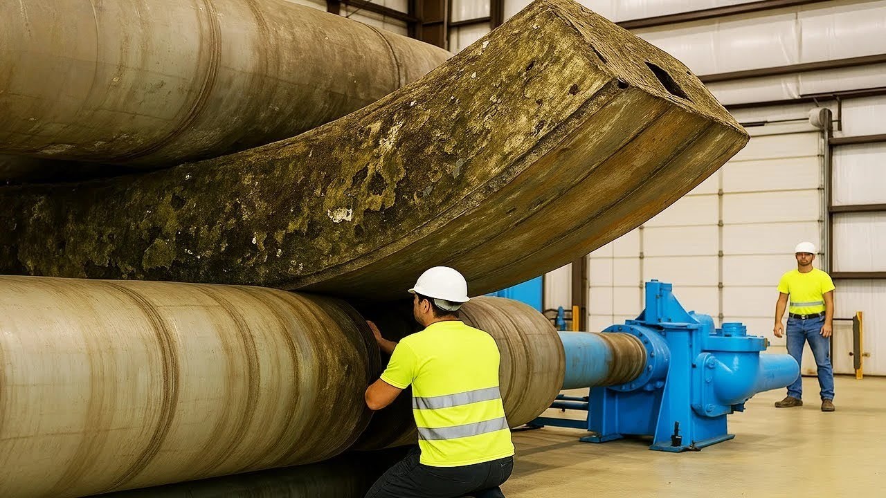 Biggest Heavy Duty Plate Rolling Metal Bending Machines - Massive Oversize Welded Beam Manufacturing