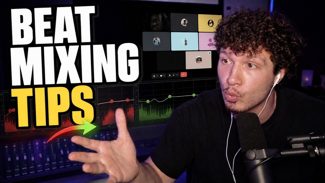 i gave producers tips on how to mix their beats